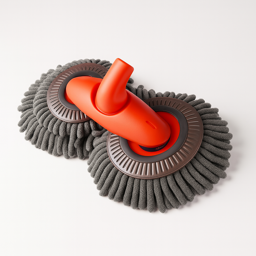 Autowaschmopp, Doppelkopfbürste